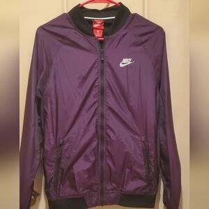 Nike Deep Purple Windbreaker Jacket Men's Small